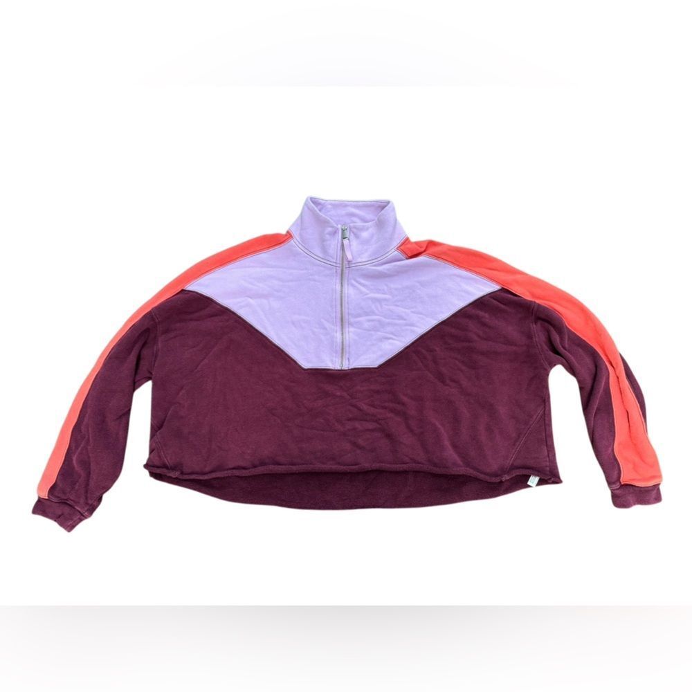 Free People Movement Women's Split Second Half Zip Pullover Relaxed Fit Size XS - Picture 6 of 12